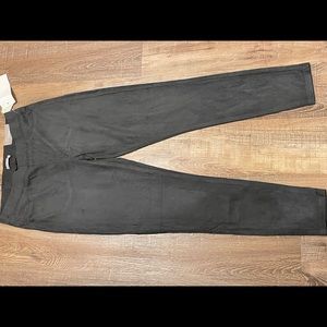 Jeggings with a suede feel